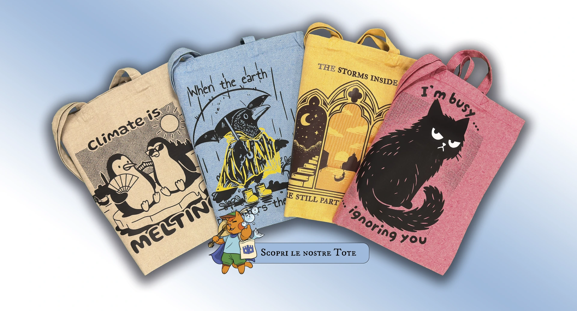 Borse Tote Gnostic Tower