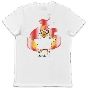 T-Shirt Bianca Duckbolic Retro.webp