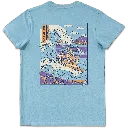 T-Shirt Azzurra Il Grande Motondoso Retro.webp