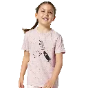 T-shirt Kids Heather Pink La Ruota della Fortuna Bambina.webp