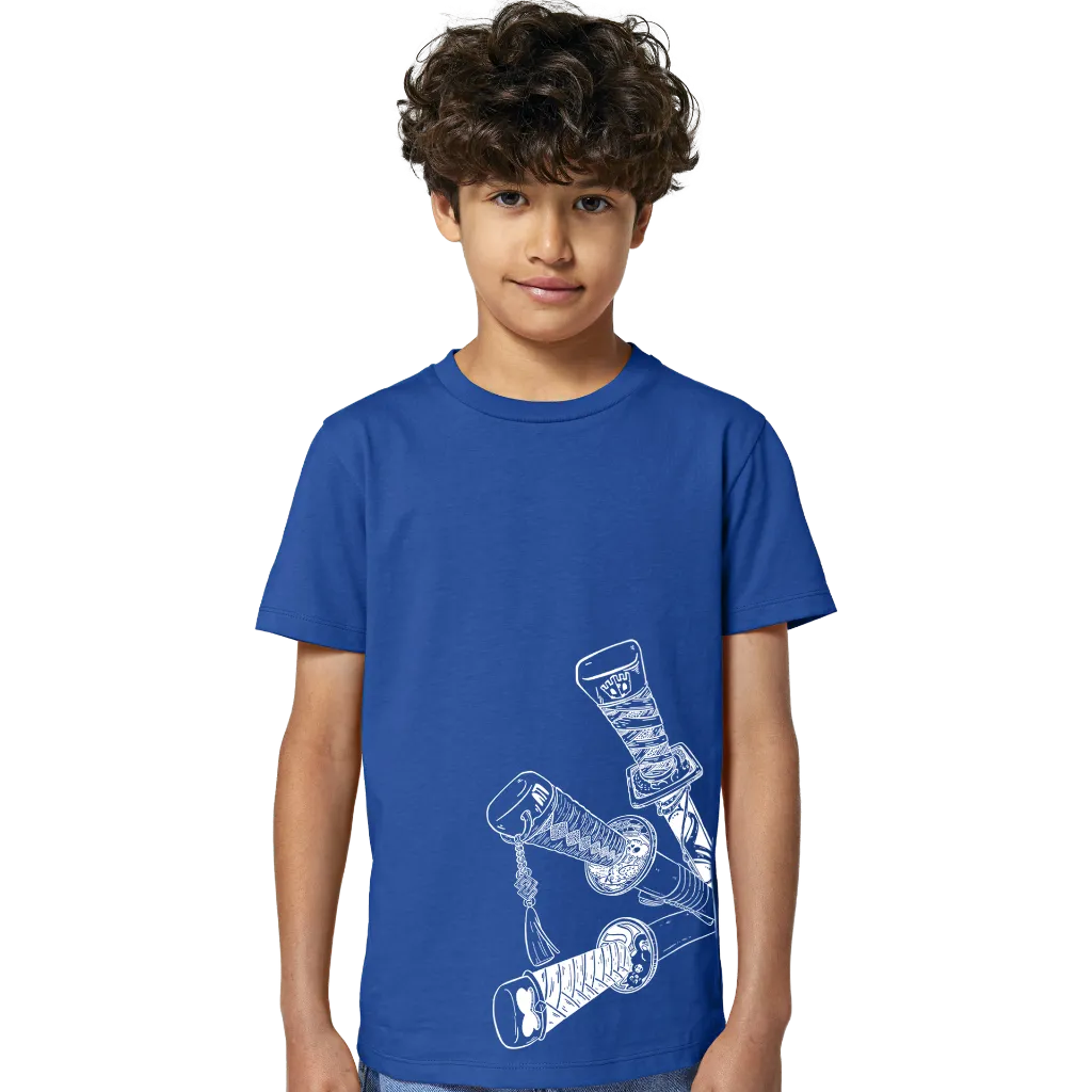 T-shirt Kids Blu Sword of Victory Fronte Bambino.webp