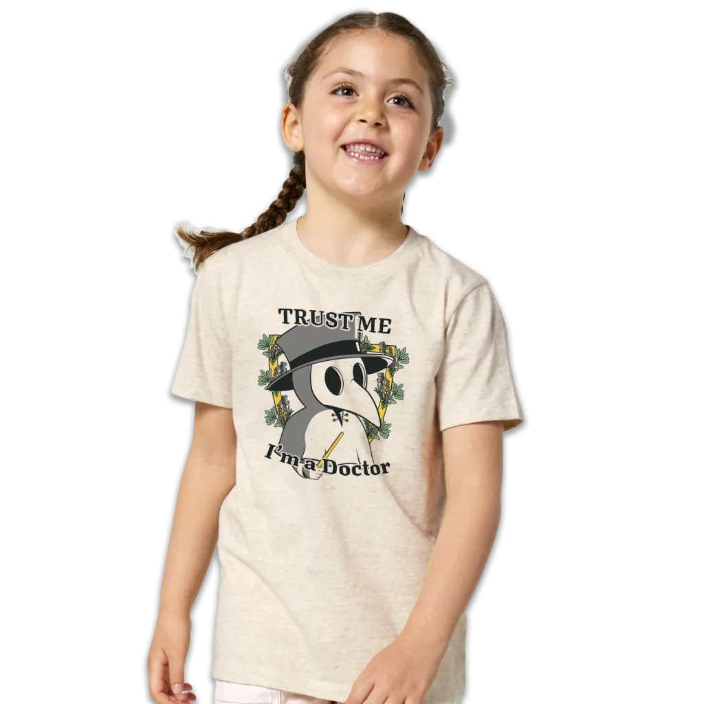 T-shirt Kids Natural Pest Doctor Fronte Bambina.webp