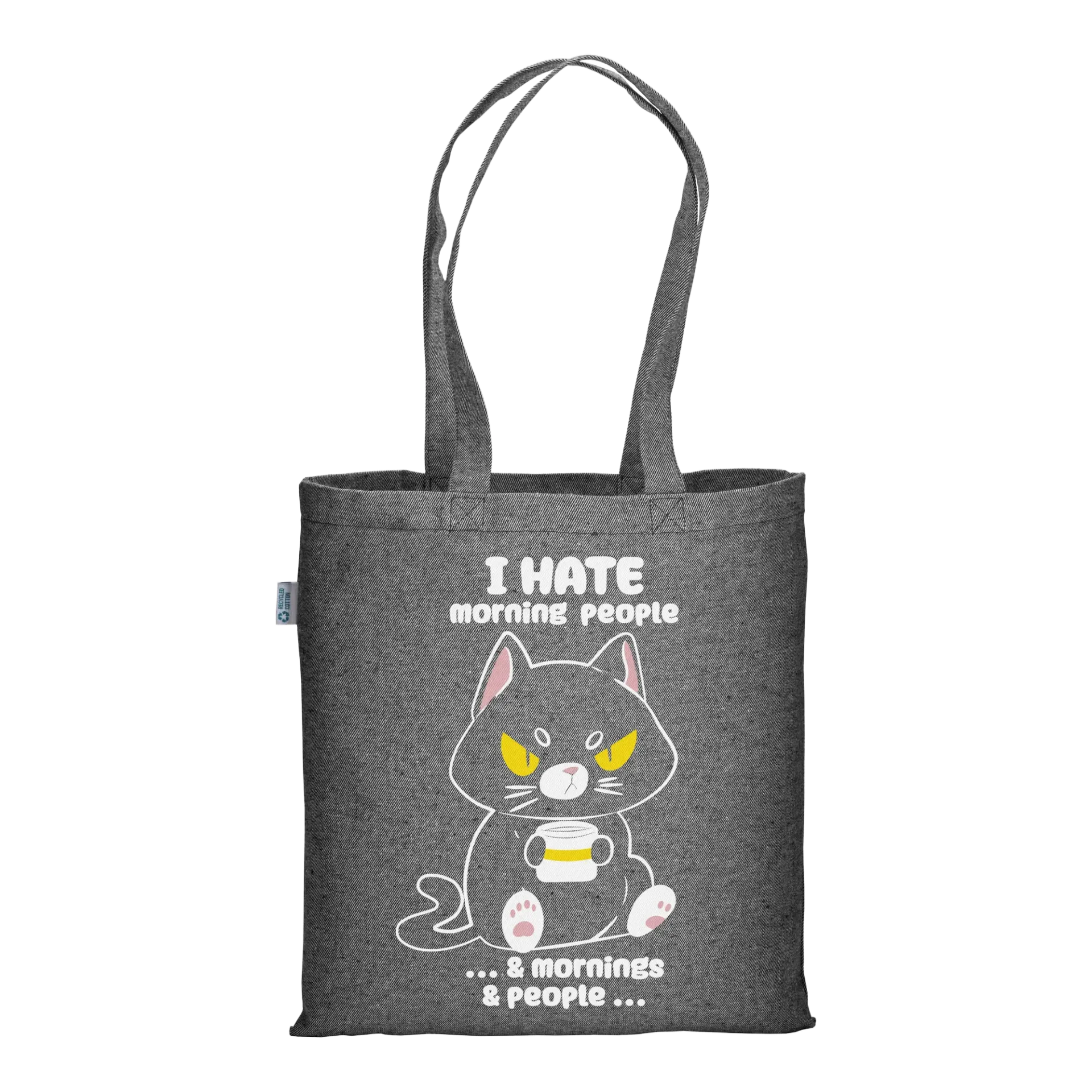 Nina Wake Up! - Borsa Tote Grafite Melange