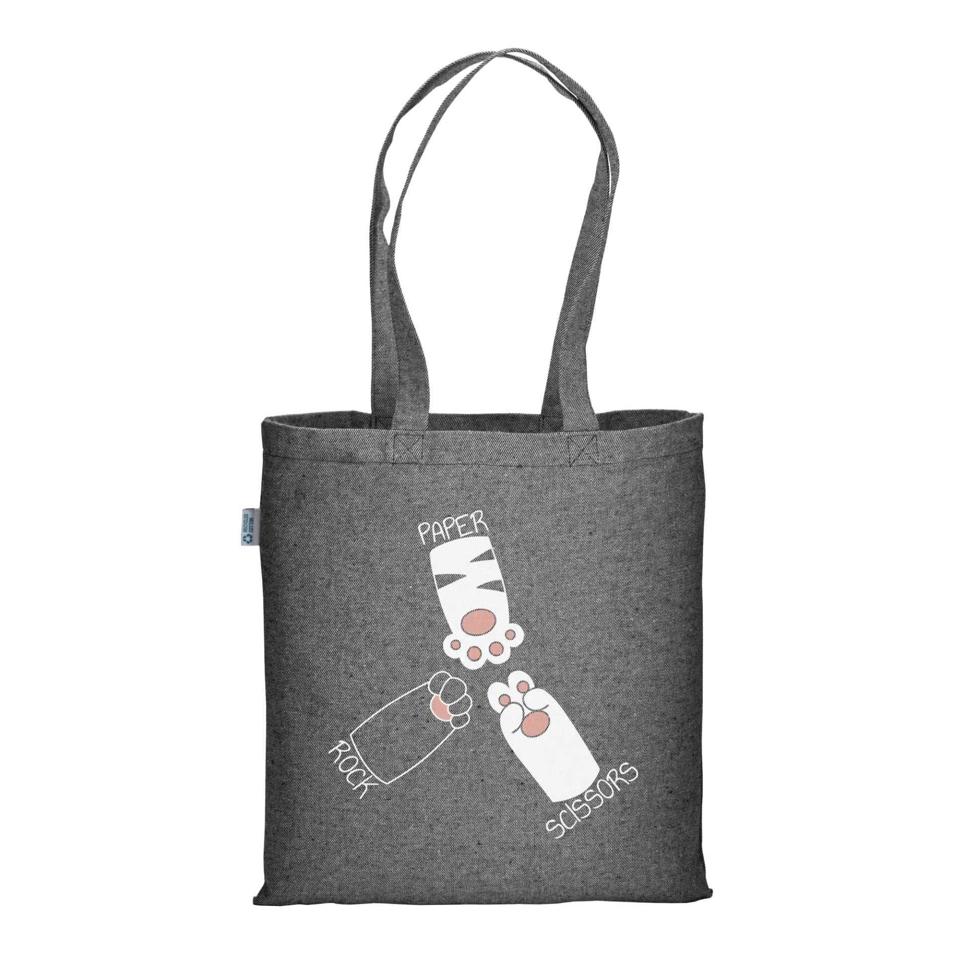 La Ruota della Fortuna - Borsa Tote Grafite Melange