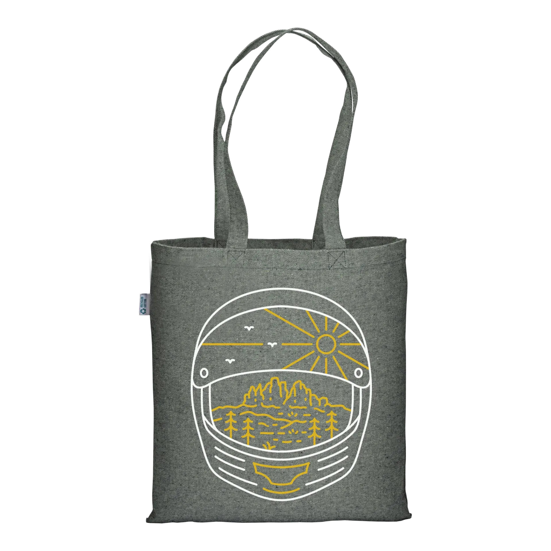 Ride Wild: Tre Cime di Lavaredo - Tote Bag Militar Heather