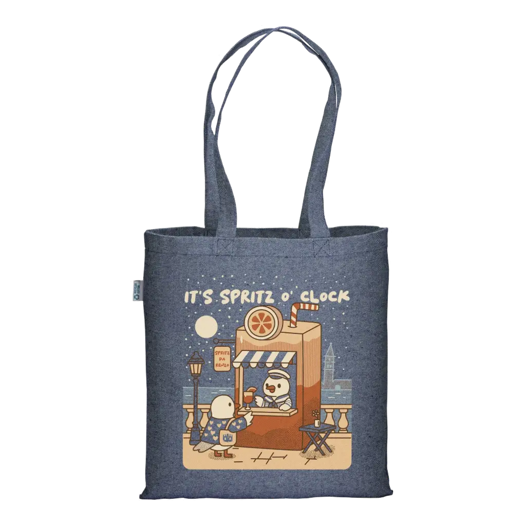 Spritz O'Clock by Night - Borsa Tote Navy Melange