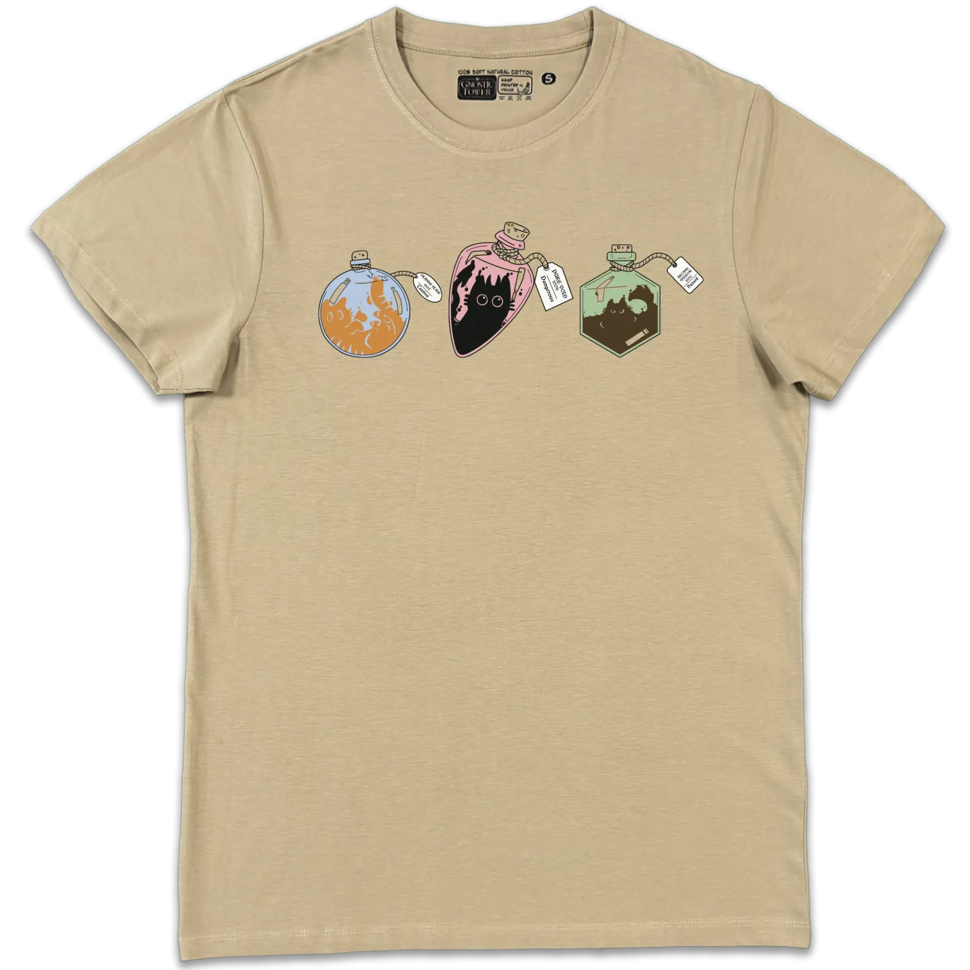 Forbidden Chemistry - T Shirt Unisex Sabbia (XS)