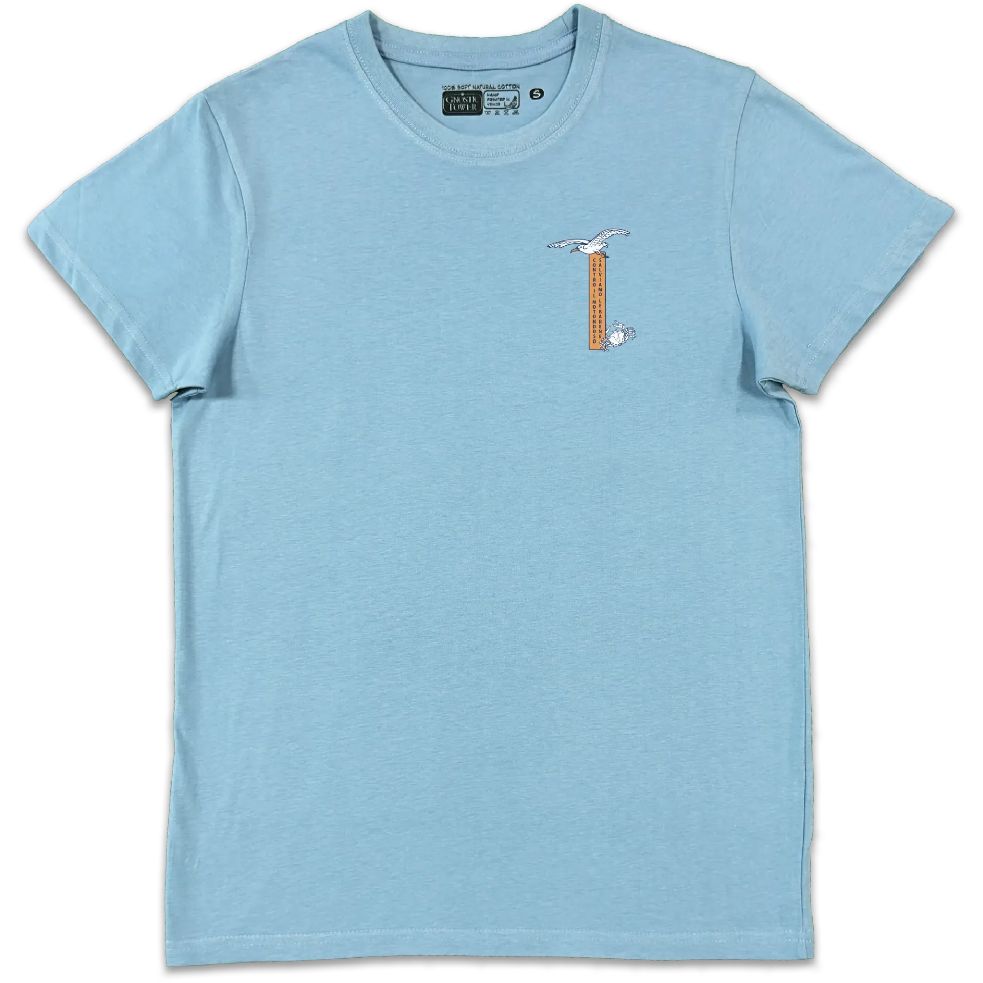 Il Grande Motondoso - T Shirt Unisex Azzurro