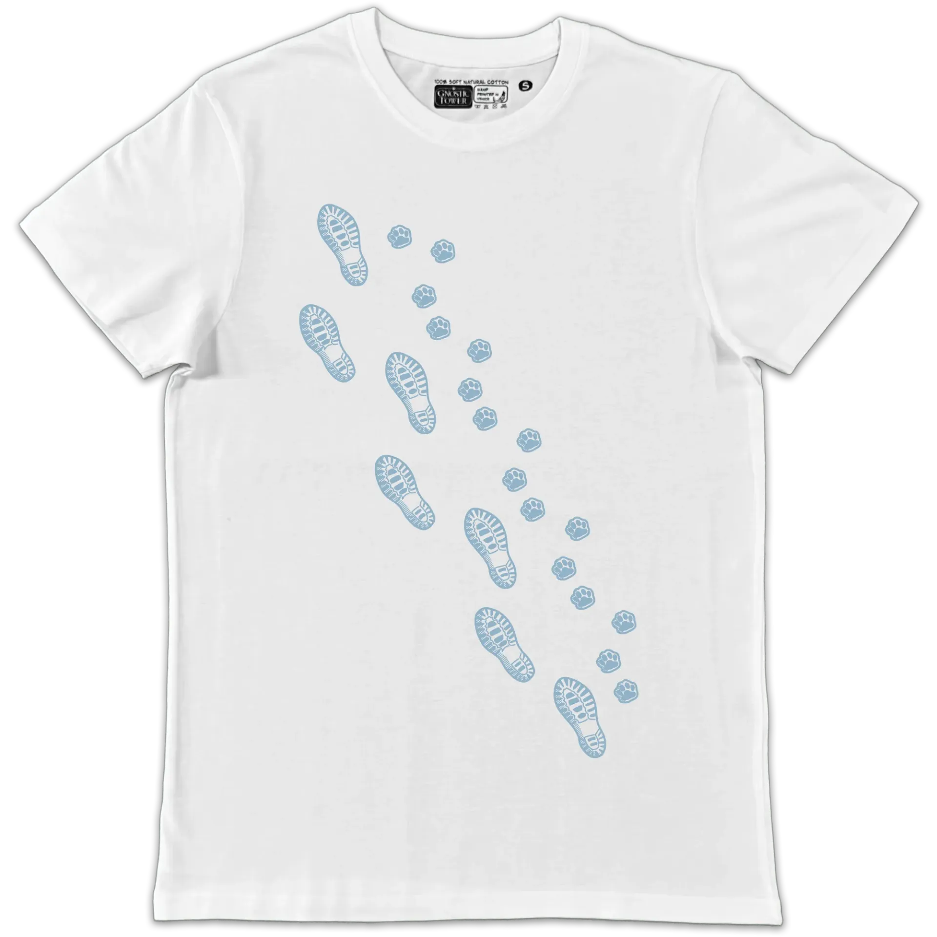 Better Together: Snowy Path - T Shirt Unisex White (XS)