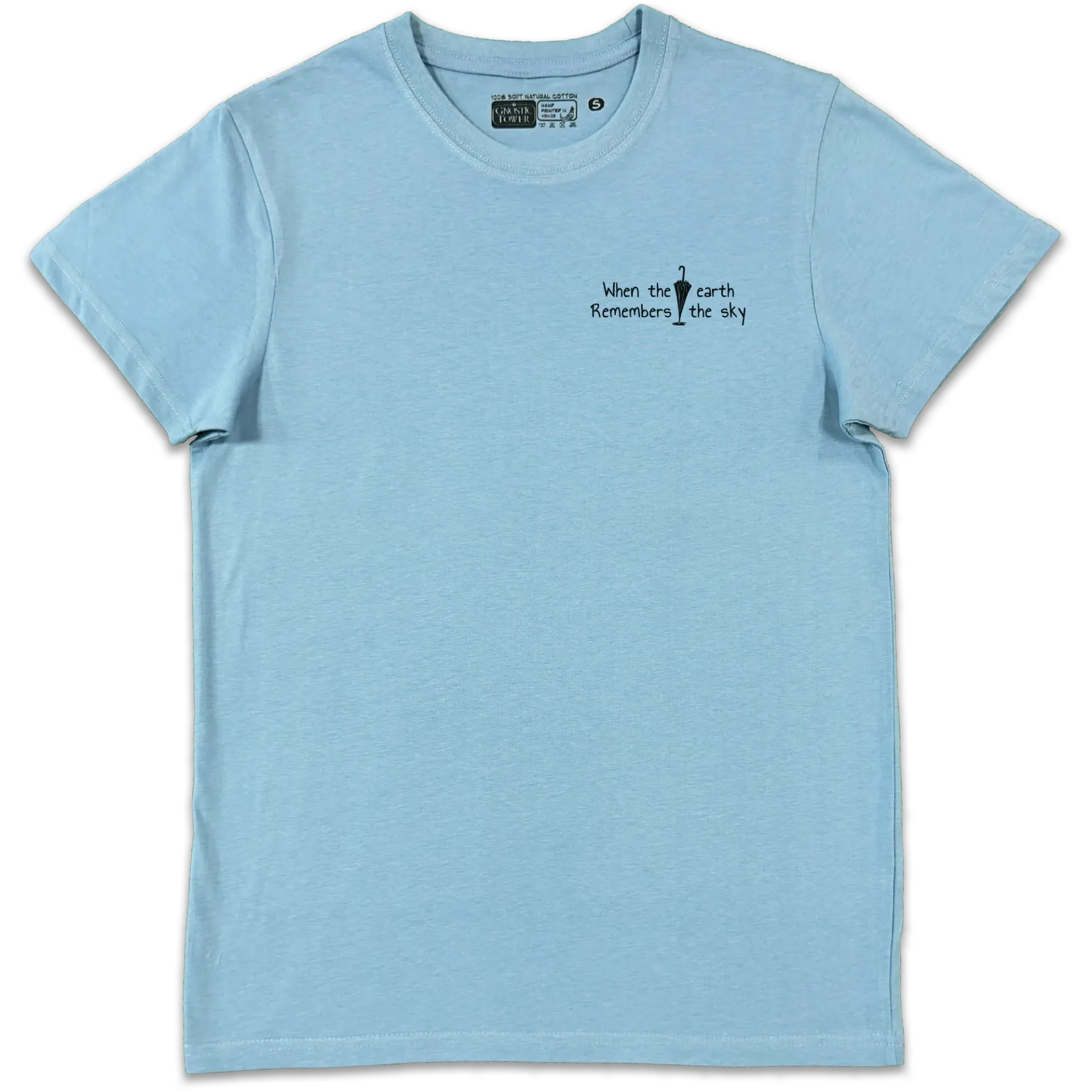 Petricore - T Shirt Unisex Azzurro