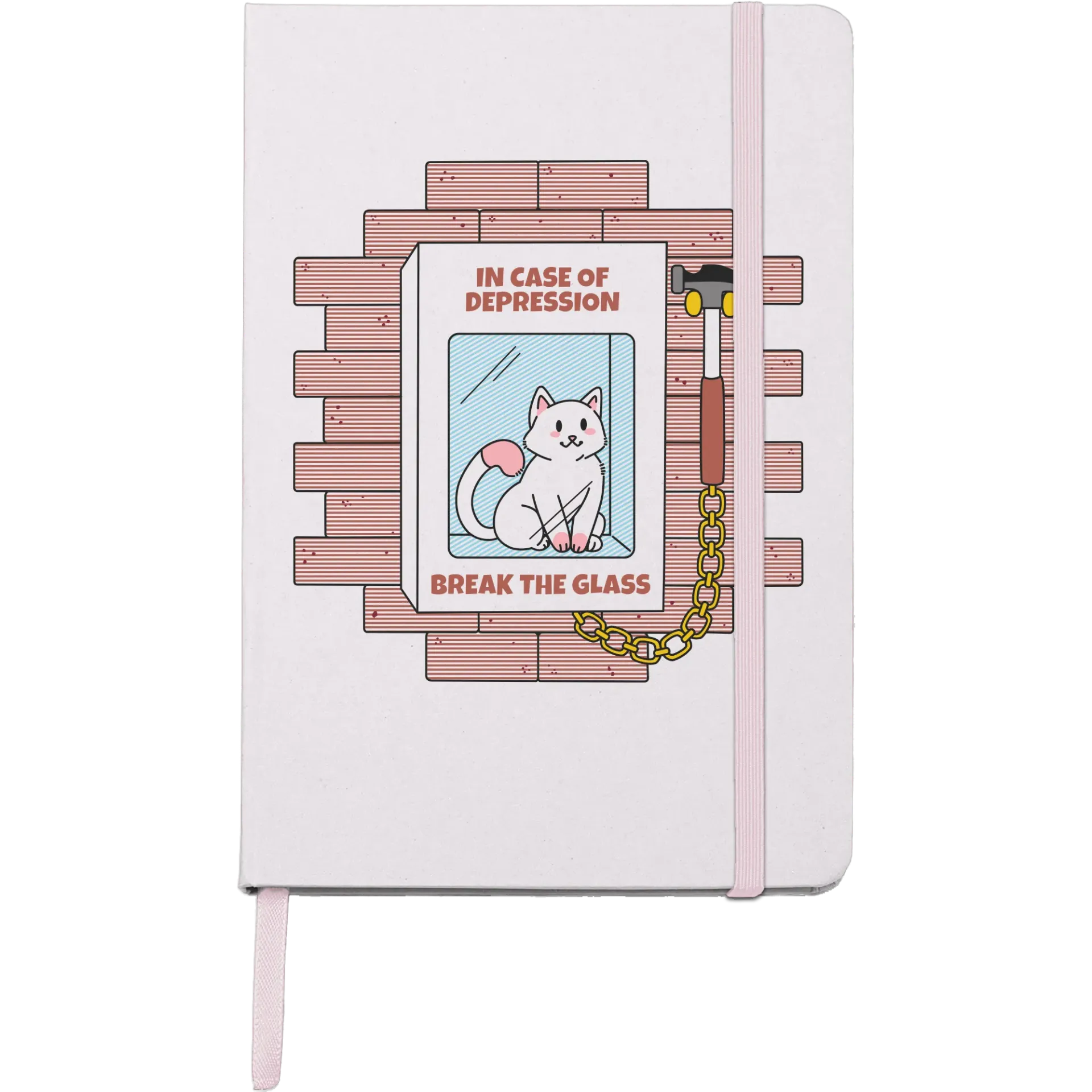 Break the Glass - Grape Notebook