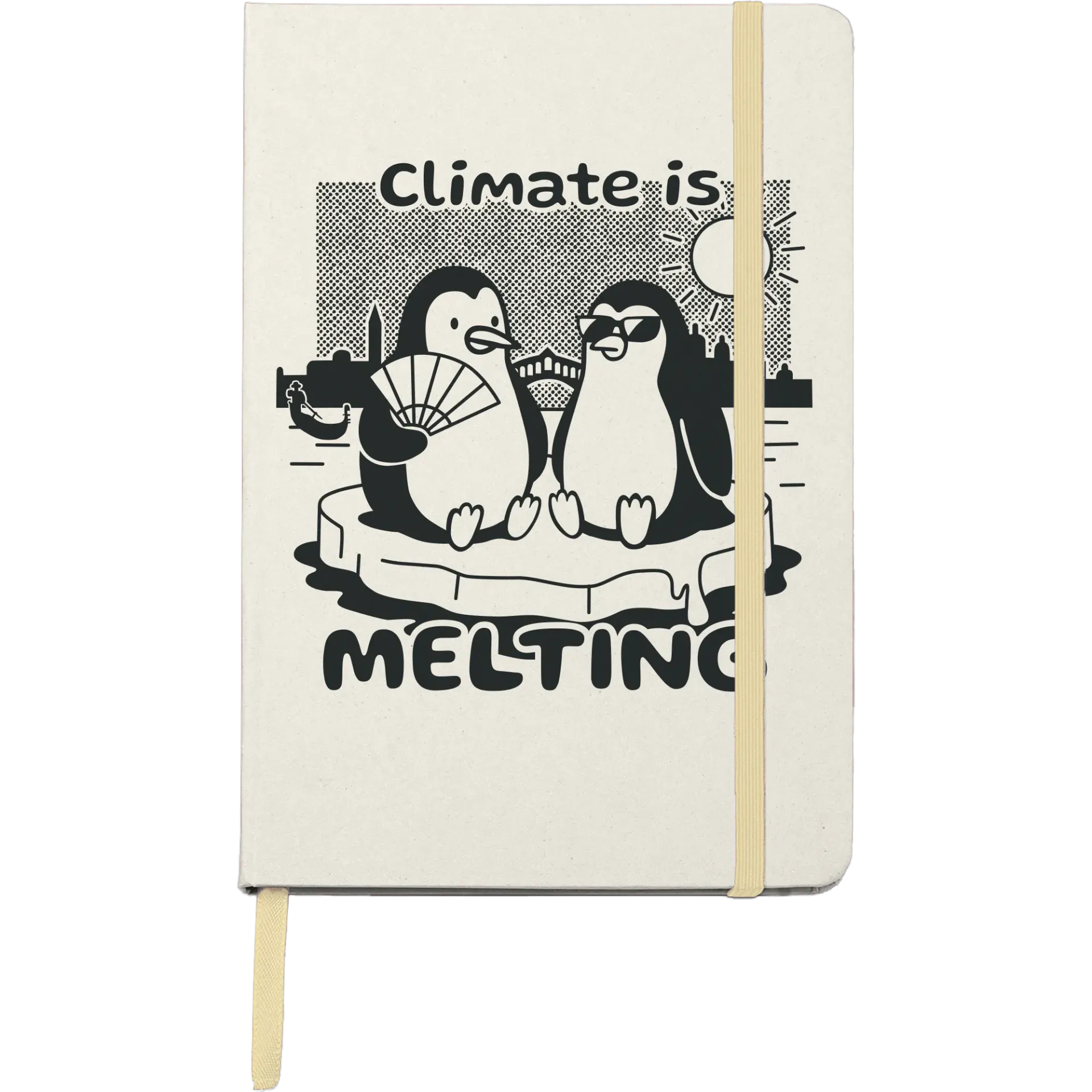 Climate is Melting - Lemon Notebook