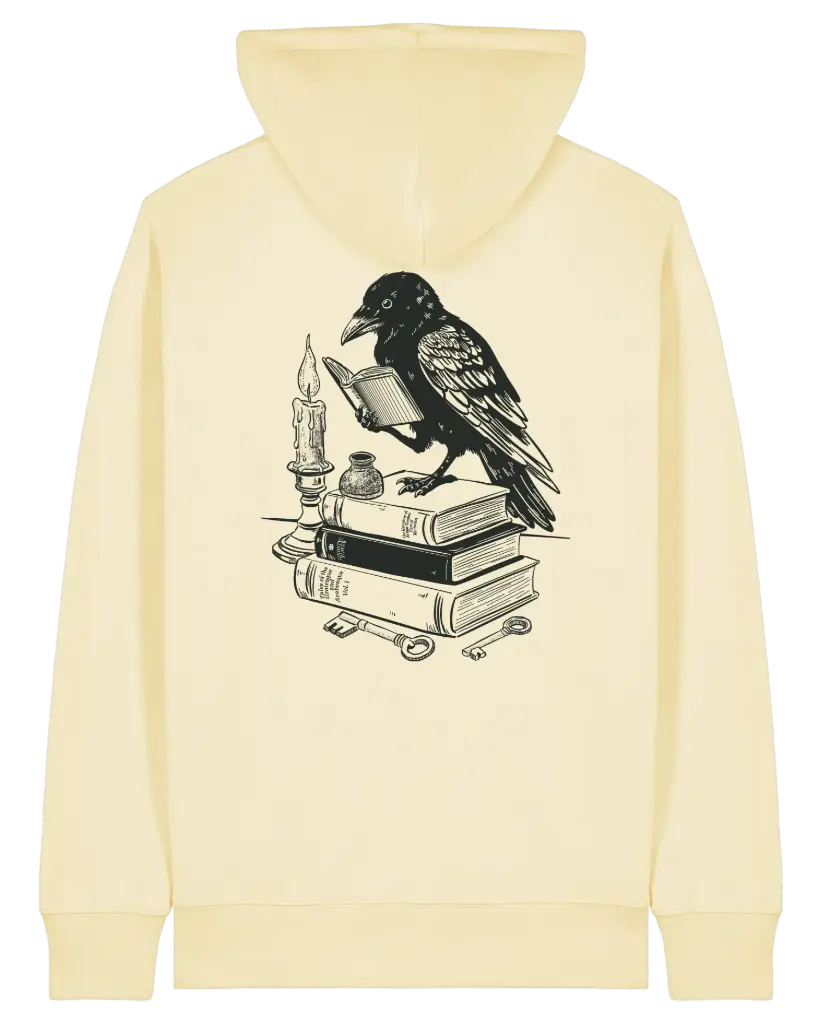 Edgar - Hoodie with Zipper Butter (XS)