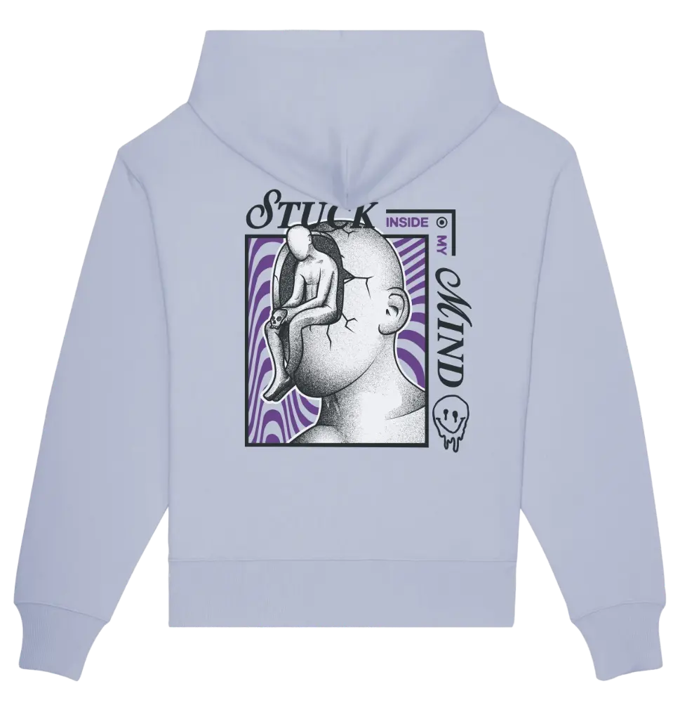 L'Appeso - Felpa con Cappuccio Oversize Cielo d'inverno