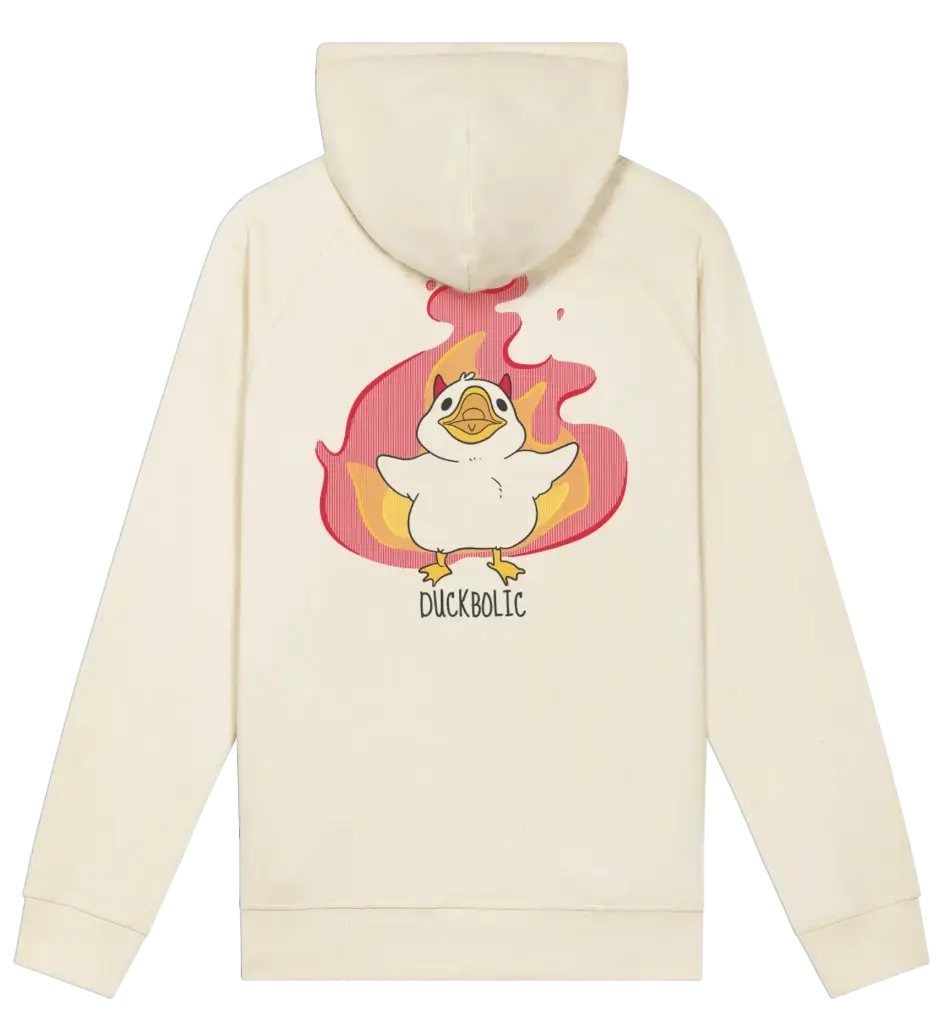 Duckbolic - Hoodie Natural Raw (S)