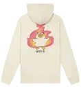 Duckbolic - Felpa con Cappuccio Naturale Grezzo