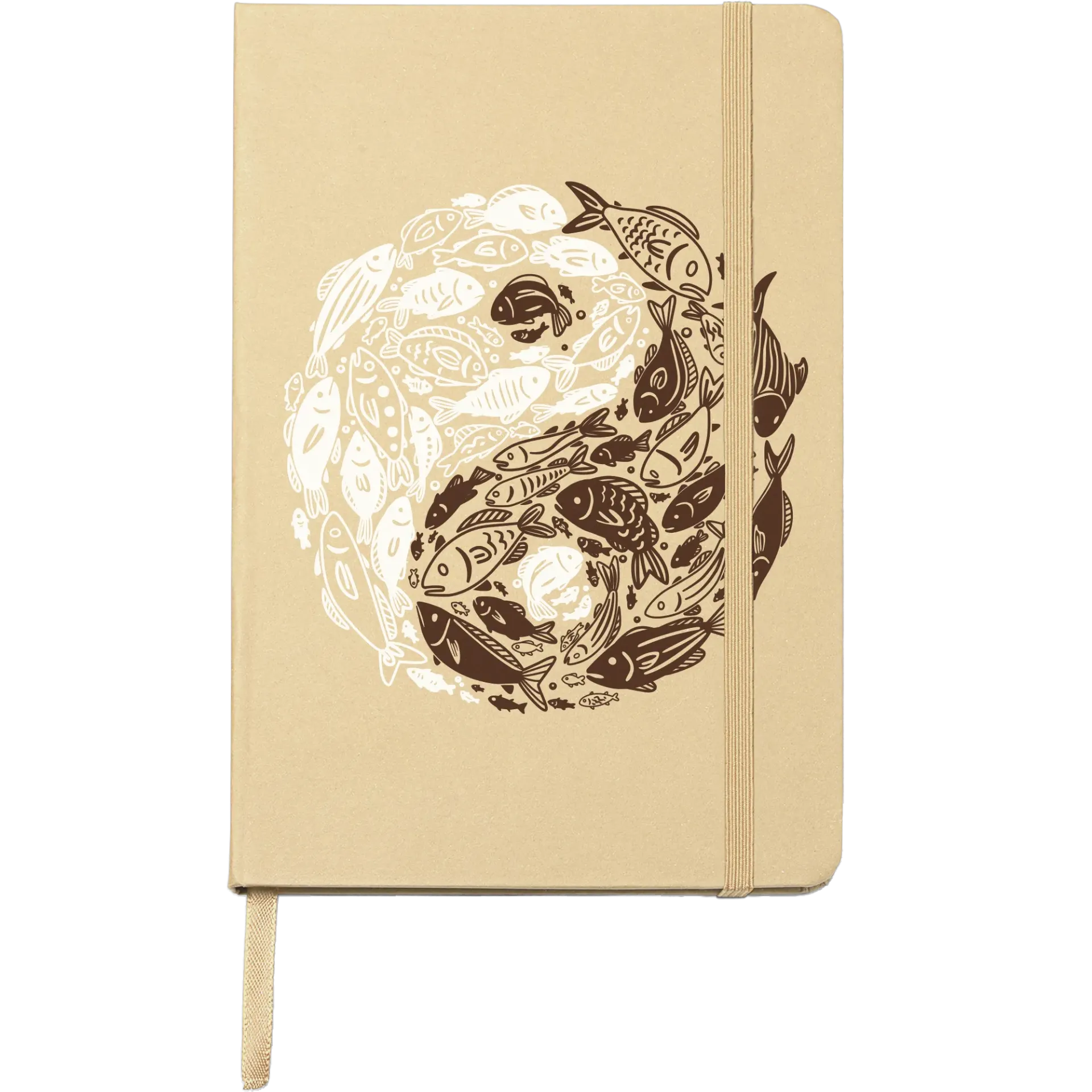 Yin Yang River: Po - Olive Notebook