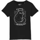 Busy Cat - T Shirt Bambino Nera