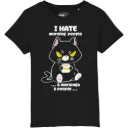 Nina Wake Up! - T Shirt Bambino Nera