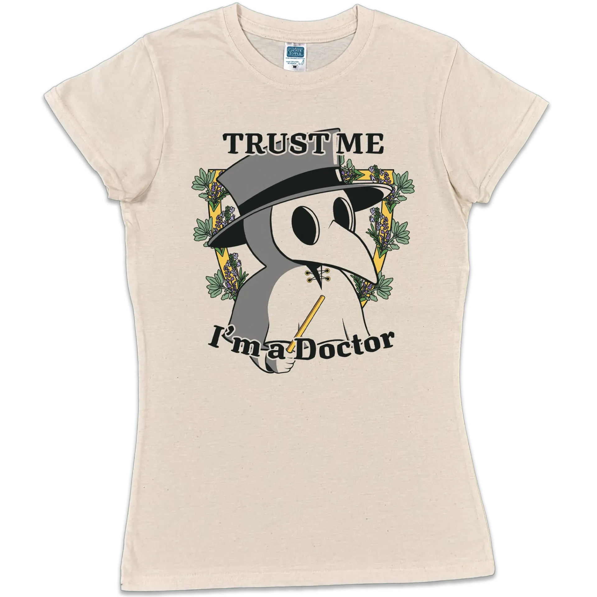 Pest Doctor - Women’s T Shirt Natural Raw (S)