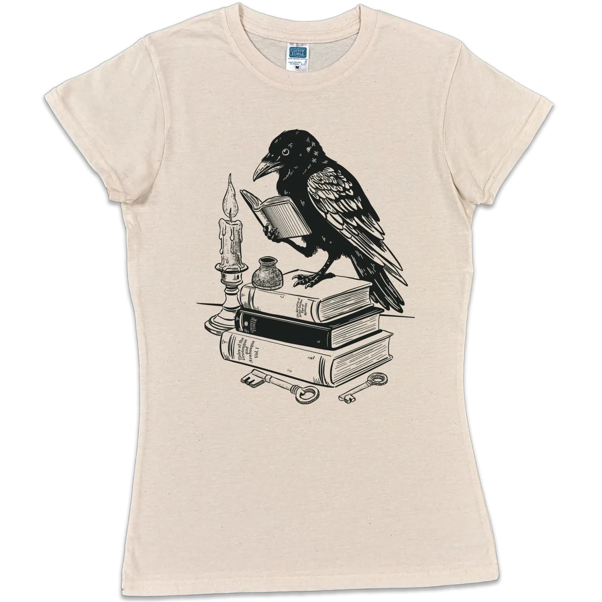 Edgar - T Shirt Donna Naturale Grezzo (S)