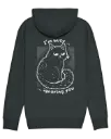 Busy Cat - Hoodie Dark Heather