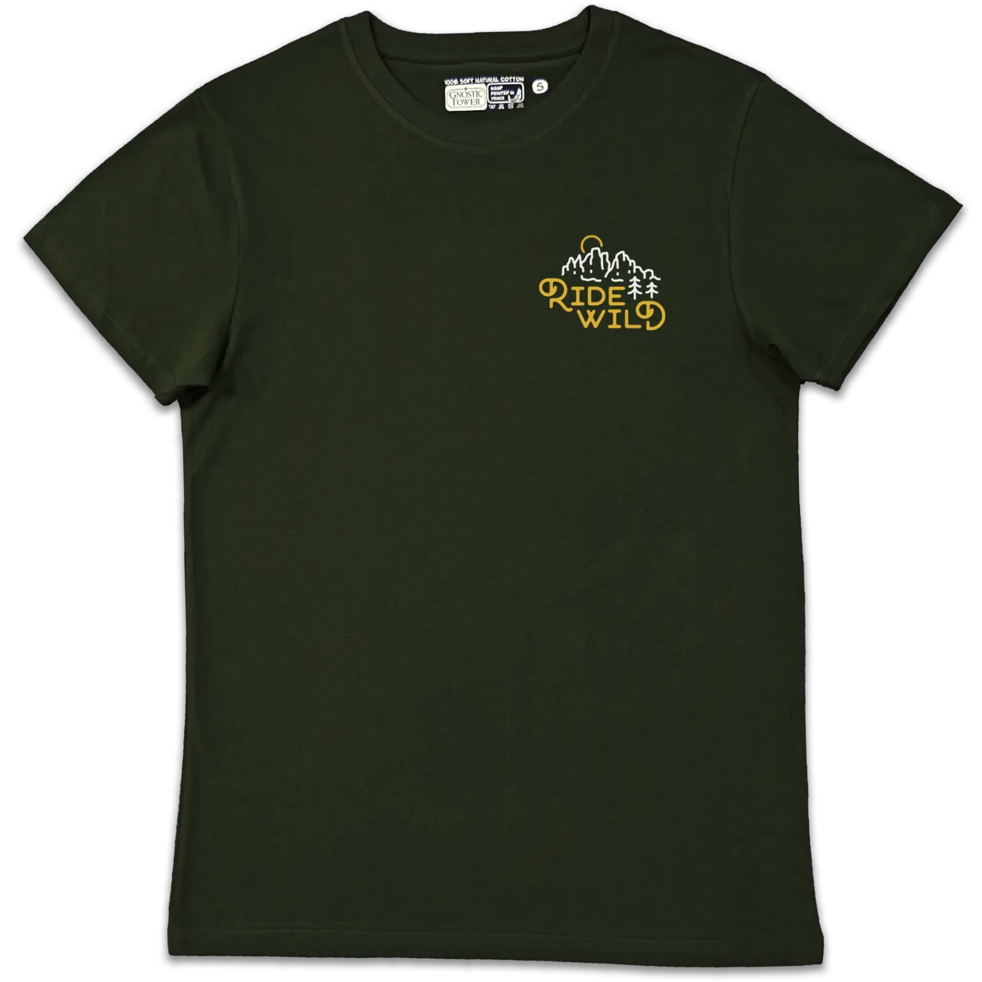Ride Wild: Tre Cime di Lavaredo - T Shirt Unisex Forest Green