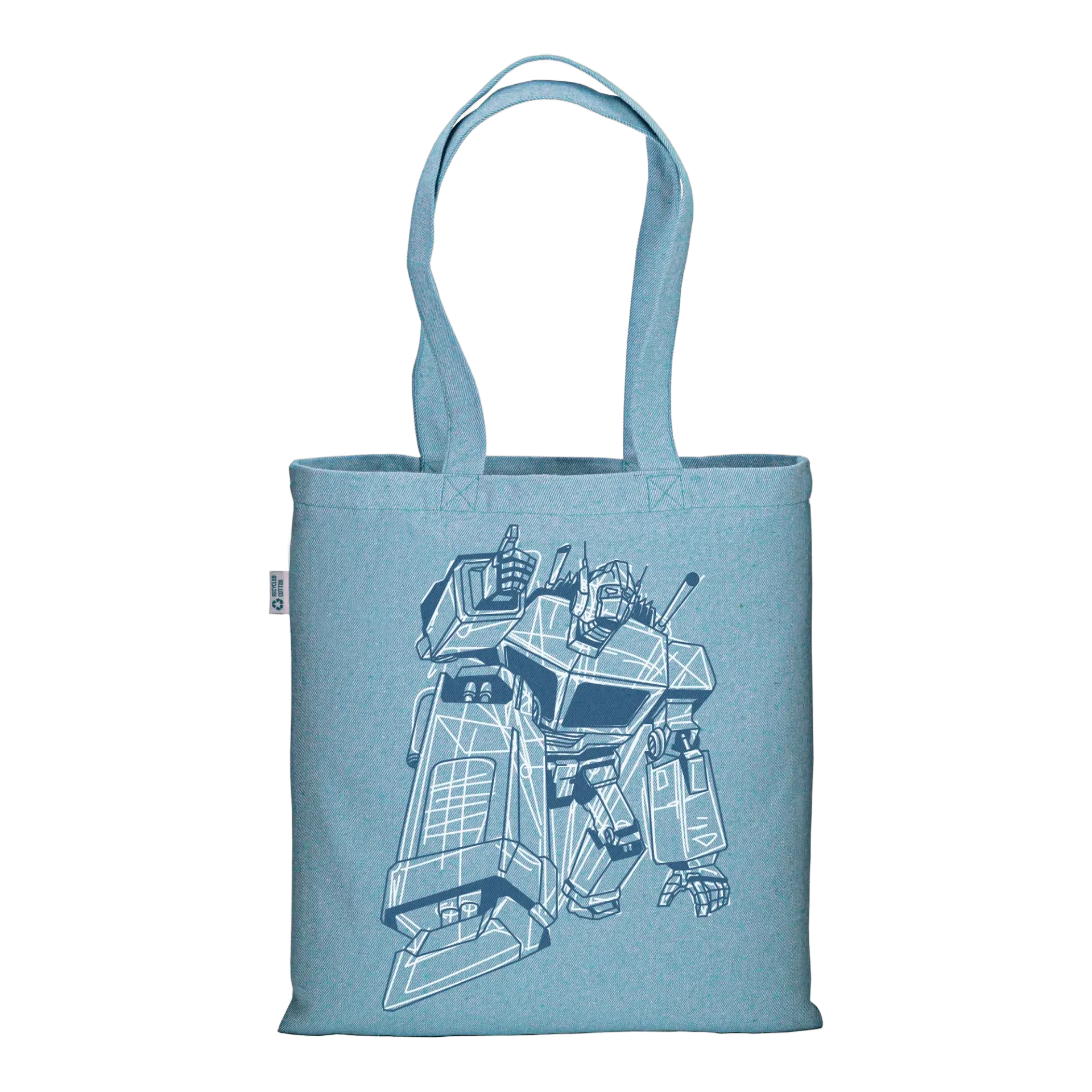 Heart of Steel - Borsa Tote Azzurra