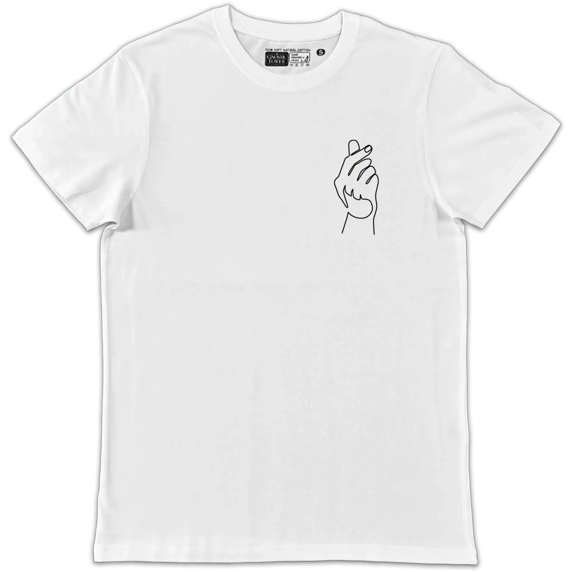 Mandela Effect - T Shirt Unisex Bianco (XS)