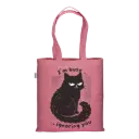 Busy Cat - Tote Bag Heather Pink